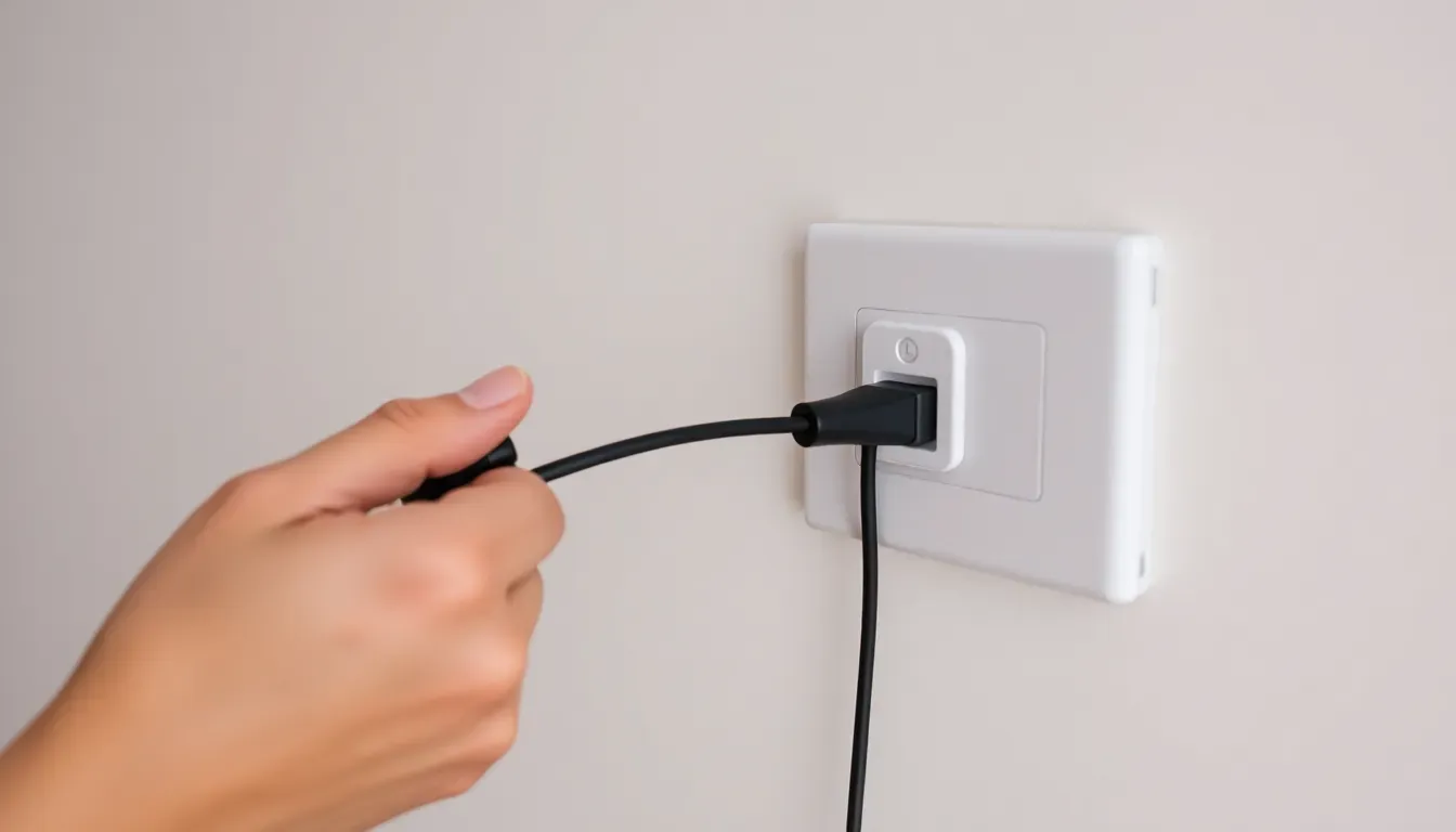 Power cycle the device